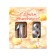 Candle in the cake jubilee "line" (set 2 in 1), number 18/81, silver metallic, 6.5 cm