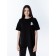 T-shirt unisex, size 44-46, black color