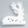 Bra "deer" LED 10W 4000k white 34x4.5x22 cm