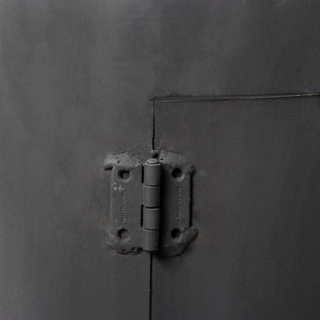 Oven for a cauldron 16 l d = 42 cm, with a chimney, with a door-11
