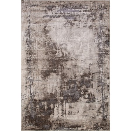 Rectangular carpet Merinos Ibiza, size 80x150 cm, color Beige-Gray