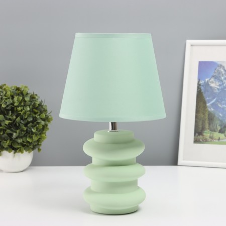 Table lamp "Jiao" 1x40W E14 green 19.5x19.5x35.5cm