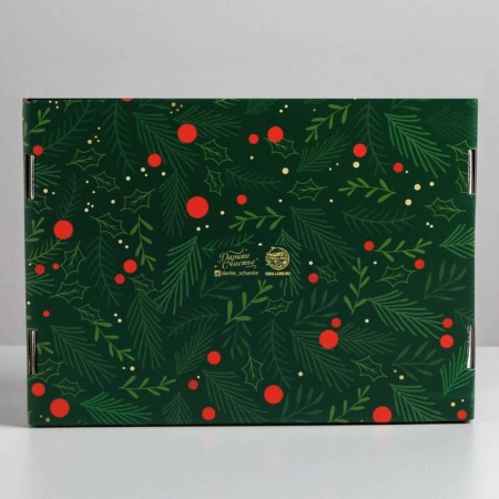 Folding box "Happy New Year", 30.7 x 22 x 9.5 cm, New Year-2