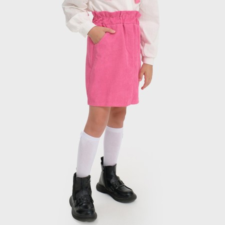 Children's skirt KAFTAN "Velvet", p. 36 (134-140), bright pink