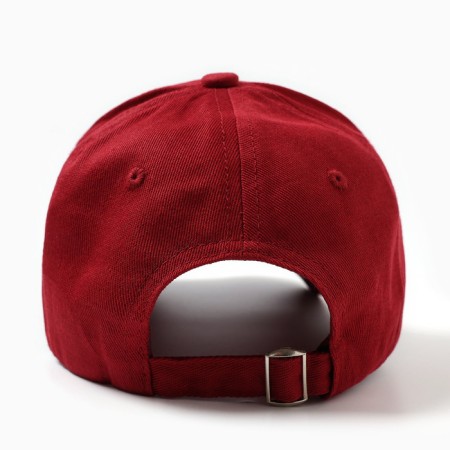 Male baseball cap, Bordeaux color, size 56-58-2