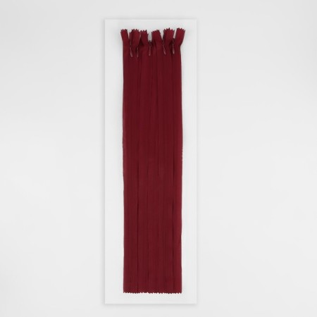 Lightning secret, No. 3, non -income, automatic lock, 40 cm, cherry color-2