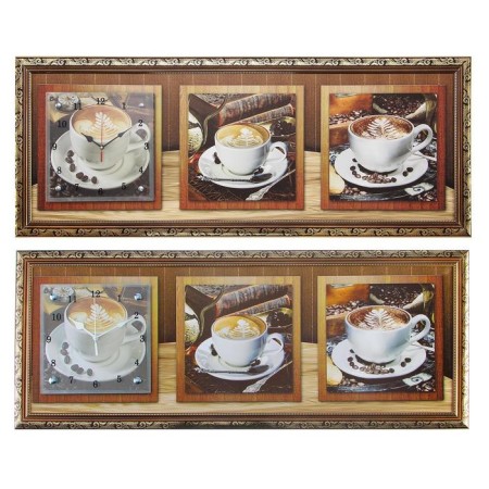 Carty clock is wall, series: kitchen, "coffee ceremony", 35 x 100 cm-5