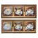 Carty clock is wall, series: kitchen, "coffee ceremony", 35 x 100 cm
