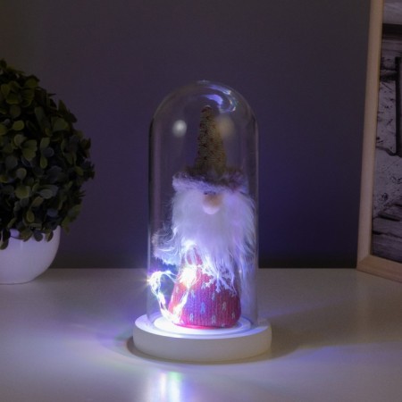 Night Santa Claus LED 3HAAA Red 11x11x22.5cm-1