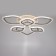 Cialogs from PDU 1908/6 LED 140W Dimmer white 67x67x12.5 cm Bayerlux