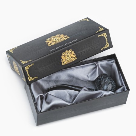 Kommer's smoking pipe "Commander", classic, length 15 cm, D holes-2 cm-4