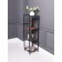 Metal rack "Energy Loft", 120 x 35 x 35 cm, black, ash anchor