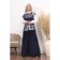 Women's tunic, size 46, blue color