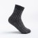 Socks children's woolen rubber color dark gray, size 22