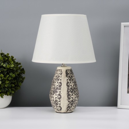 Leslie table lamp E14 40W white-black 22x22x34.5 cm-2