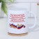 Sublimation mug "February 23. We congratulate today...", on application
