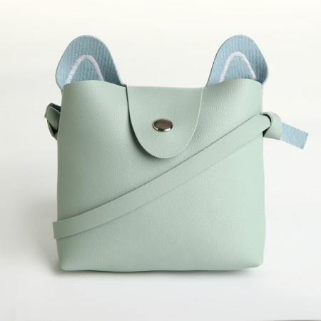 Baby bag on magnet, green color-1