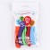 Shar Latex 12 "Happy Birthday", humor, color, set of 5pcs.