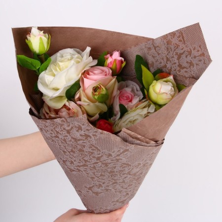 Paper Packaging Ecolux "White Disor", 0.7 x 5 m-2