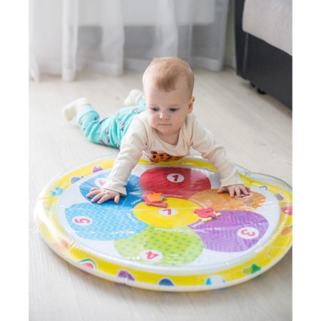 Aquacrice inflatable developing water rug "Flower", 65x65 cm.-2