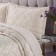 A set with a bedspread "Audrey", size 240x260 cm, 50x70 cm - 2 pcs, color cream