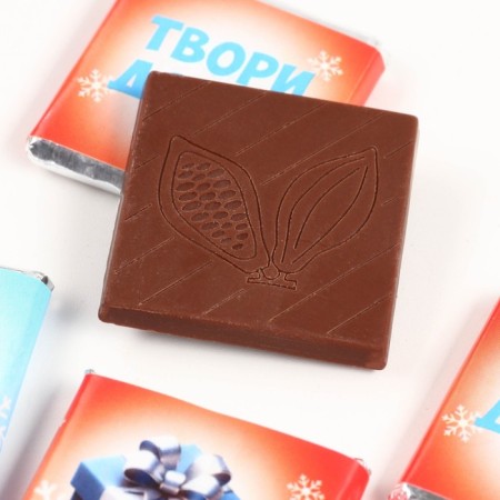 New Year! Milk chocolate in the package "Kotik", 5 g x 4 pcs-1