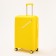 Big suitcase 28 ", lightning department, code castle, 4 wheels, yellow color