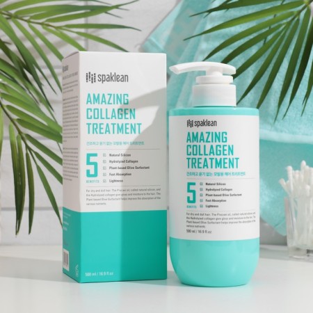 SPAKLEAN hair balm with collagen, 500 ml
