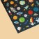 Stickers children's paper "Space Travel", 11 x 16 cm
