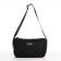 Youth bag with zipper, black color