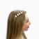 Hair hair clip, 4 pcs, 2 cm, cold heart