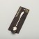 A dessert spoon made of stainless steel Magistro "feather", length 12.5 cm, silver color
