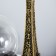 Plasmic ball "Paris" gold 15x10x24 cm Risalux