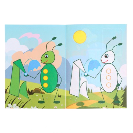 Coloring "Hello, time of the year!", 8 p.-2