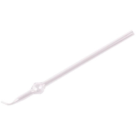 A tube for applying a reserve composition to the fabric in the corba (length 19.1 cm, hole diameter - 0.4 mm)-1