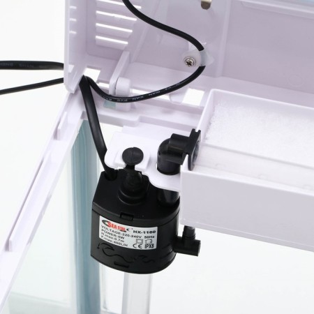 The Seastar HX-240F Aquarium includes: LED lamp, filter, 10 l, white-7