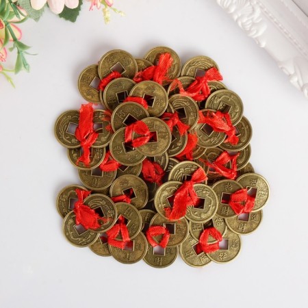 Suspension 3 coins of bronze d = 2 cm-3