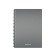 Notebook A5, 80 sheets in a cage on the crest Erichkrause "Ice Metallic", a plastic cover on an elastic band, an offset unit, white 100%, mix
