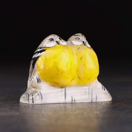 Souvenir "Tits on a branch", small, selenite