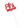 Topper "March 8" Offer, red, 12x11.9cm give beautifully