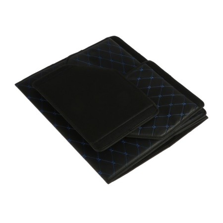 Organizer COFR in trunk, 55 x 30 x 31 cm, eco-leather, black-blue-7