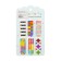 A set of magnetic bookmarks for books 6 pieces abstraction 60*19mm mix Calligrata