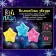 3D puzzle "Magic Star", Crystalline, 38 details, Mix colors