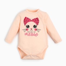 Body for girls, pink color, height 56-62 cm