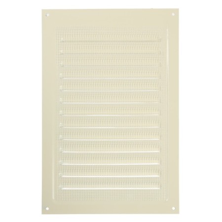 Ventilation grate Zein Lux RM2030sk, 200 x 300 mm, with a grid, metal, clone bone-5