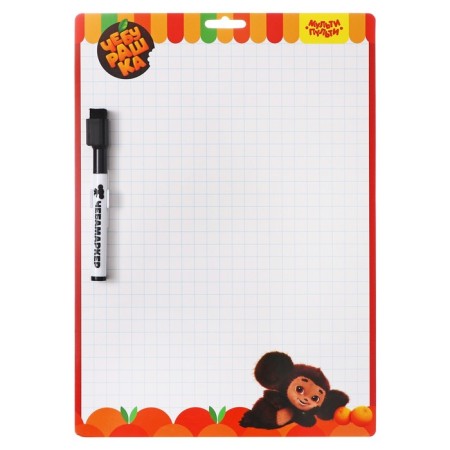 Drawing board with marker Two-way multi-machine "Cheburashka", 24*34cm