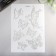 Plastic stencil "Roy butterflies" 21x31 cm