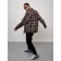 Male windbreaker, size 54, burgundy color