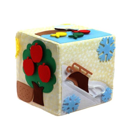 Cube "Bizikubik. Penguin adventure »16 × 16cm-1