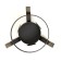 Saj stand forged "Silk Road" 25 cm